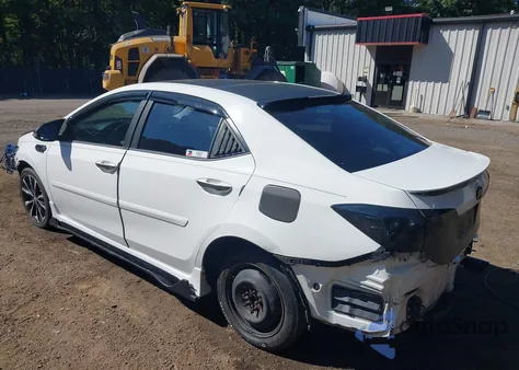2017 Toyota Corolla Se from USA, damaged, VIN 2T1BURHE6HC825477
